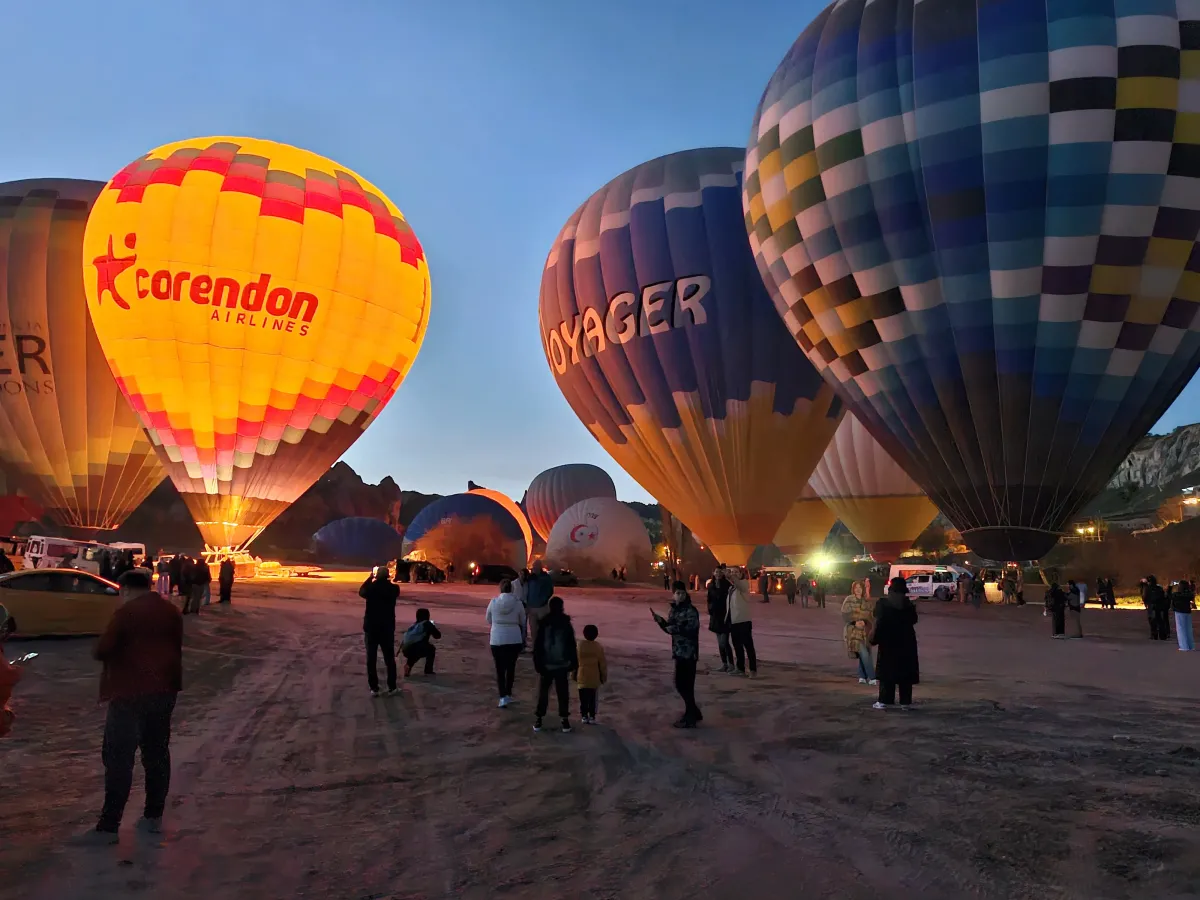 Kapadokya Balon İzleme Turu - Gün Doğumu Deneyimi